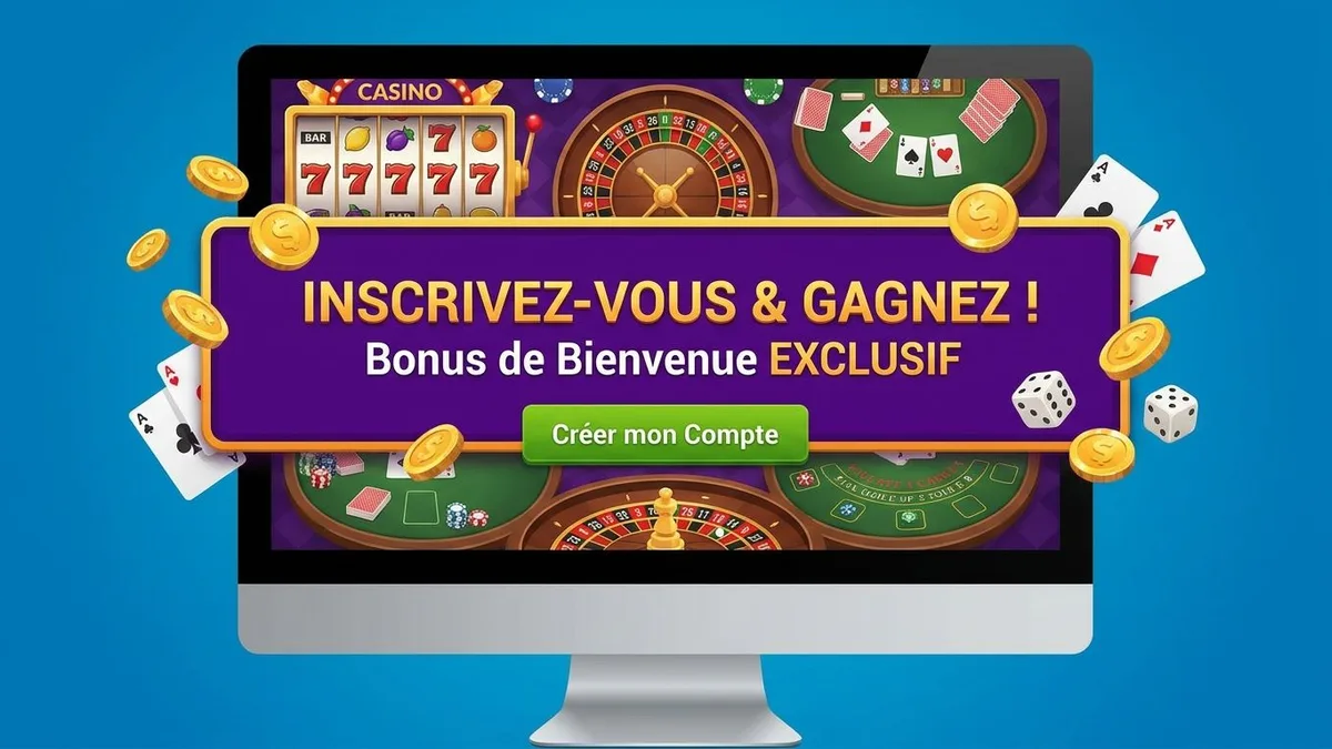 Inscription avec bonus